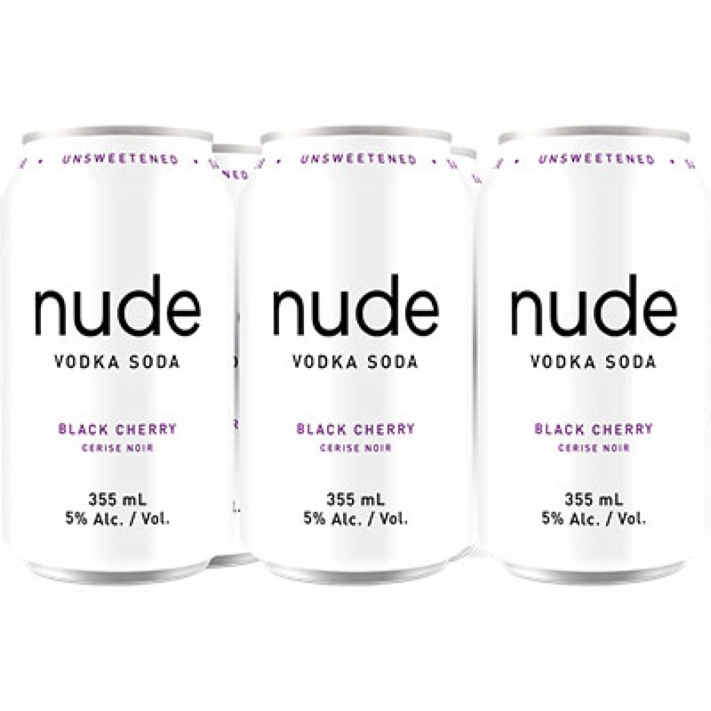 Nude Vodka Soda Black Cherry Darby's Liquor Store & Alcohol Delivery
