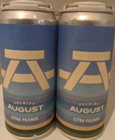 Brewing August Citra Pilsner