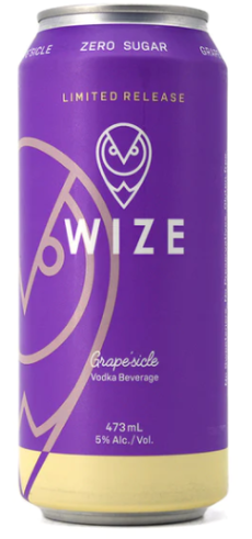Wize Grape'sicle Vodka Beverage