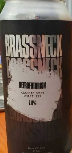 Brassneck Retrofuturism Single Tall Can