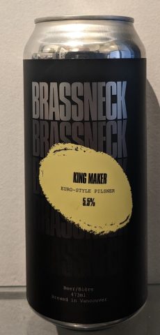 Brassneck Kingmaker Single Tall Can
