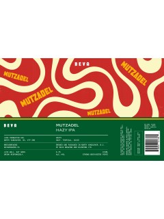 Beva Mutzadel Hazy IPA 4Pack