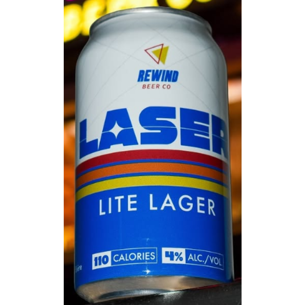 REWIND LASER LITE LAGER