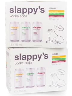 SLAPPYS VODKA SODA 12PK