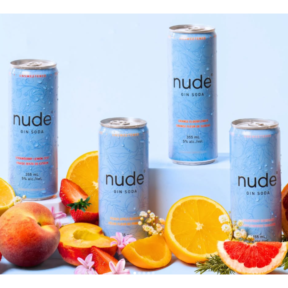 NUDE GIN SODA MIX