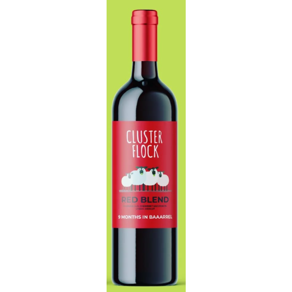CLUSTER FLOCK RED BLEND