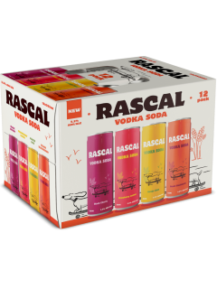 RASCAL VODKA SODA MIXED PACK