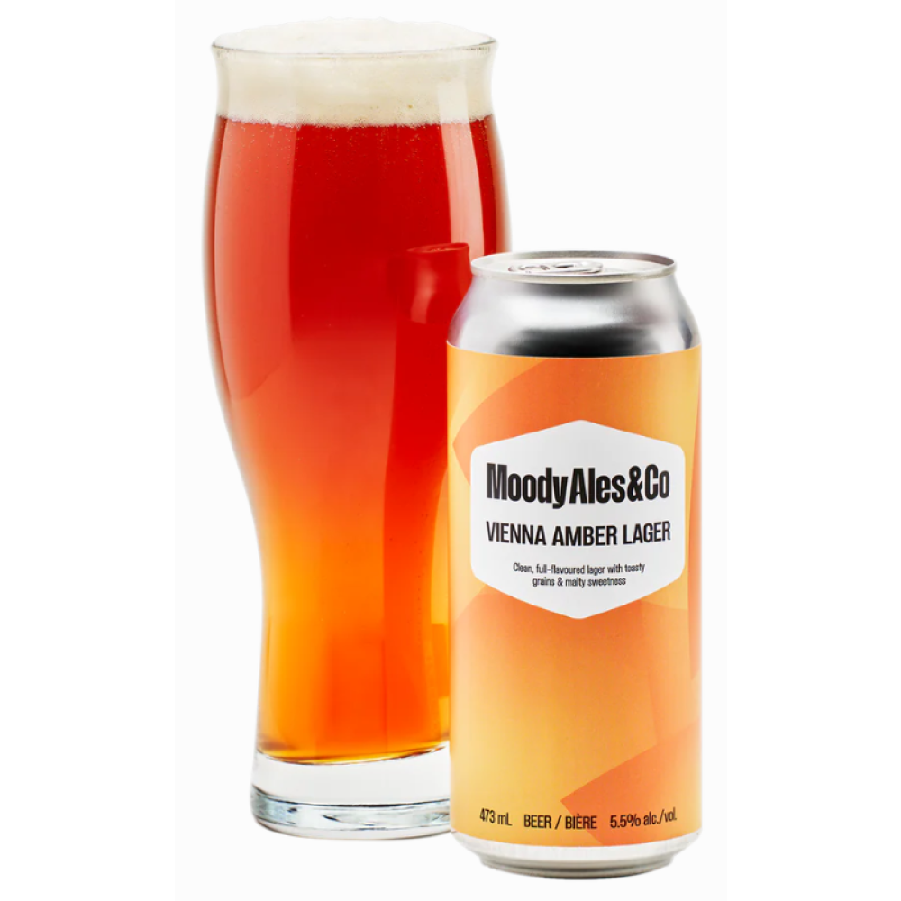 MOODY ALES Vienna Amber Lager