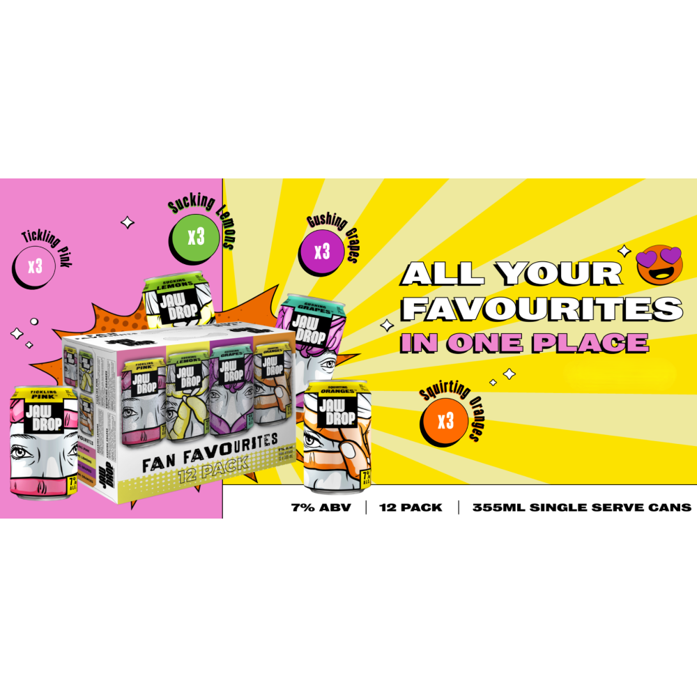 JAW DROP MIX 12 PACK