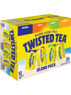 TWISTED TEA - ISLAND MIX PACK CAN