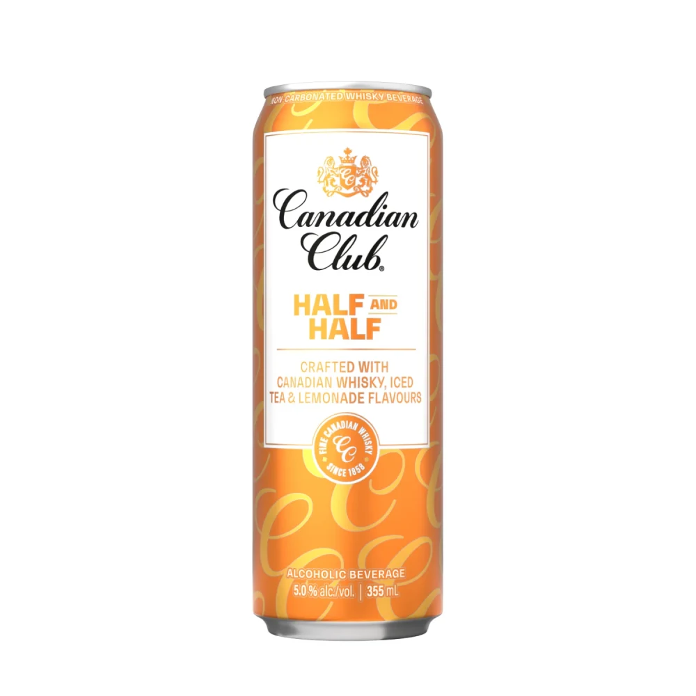 CANADIAN CLUB HALF AND HALF