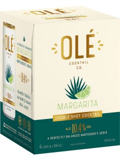 OLE COCKTAIL CO - DOUBLE SHOT MARGARITA 4-PACK