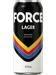 FORCE BEER CO - LAGER TALL CAN