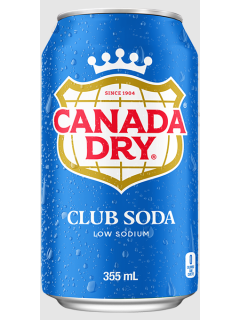 CANADA DRY CLUB SODA 355ML