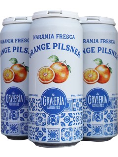 LA CERVECERIA - NARANJA FRESCA ORANGE PILSNER TALL CAN