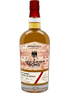 SPRING MILL DISTILLERY - JOHN SLEEMAN AND SONS RYE WHISKY