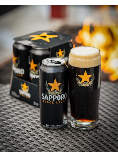 SAPPORO BLACK 4P